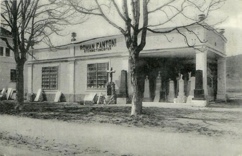 Steinmetzmeisterbetrieb Klaus Fantoni in Bleiburg 1908